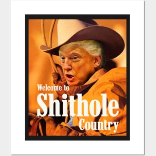 Welcome to Shithole Country Posters and Art